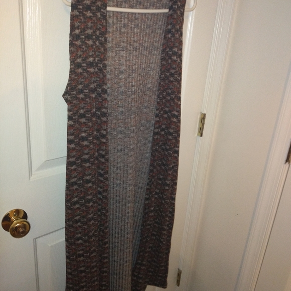 Lularoe duster vest earth tones - Picture 5 of 5